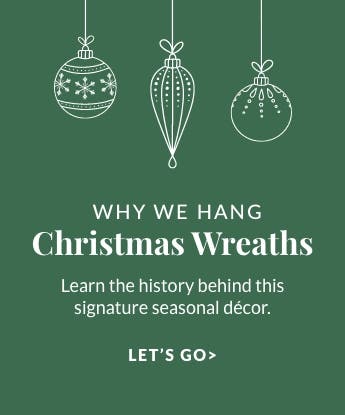 Why We Hang Christmas Wreaths